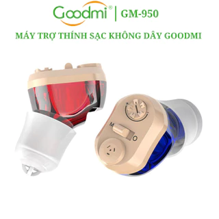 Máy Trợ Thính Không Dây Sạc Pin Nhét Tai GoodMi GM-950