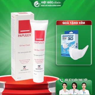 Kem dưỡng Papulex kiểm soát dầu - PAPULEX OIL free Cream 40ml - Kem Dưỡng Giảm Bóng Nhờn & Mụn Trứng Cá.