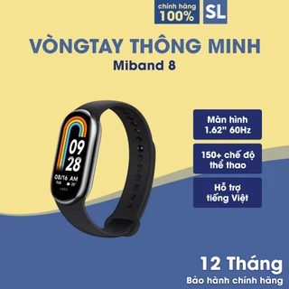 Vòng Đeo Tay Thông Minh Xiaomi Miband 8 Kết Nối APP Theo Dõi Sức Khỏe Bản Quốc Tế Chính Hãng