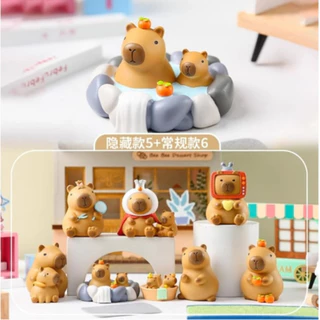 Mô hình trưng bày ngẫu nhiên Chuột lang Capybara ( box núi rừng tizi )