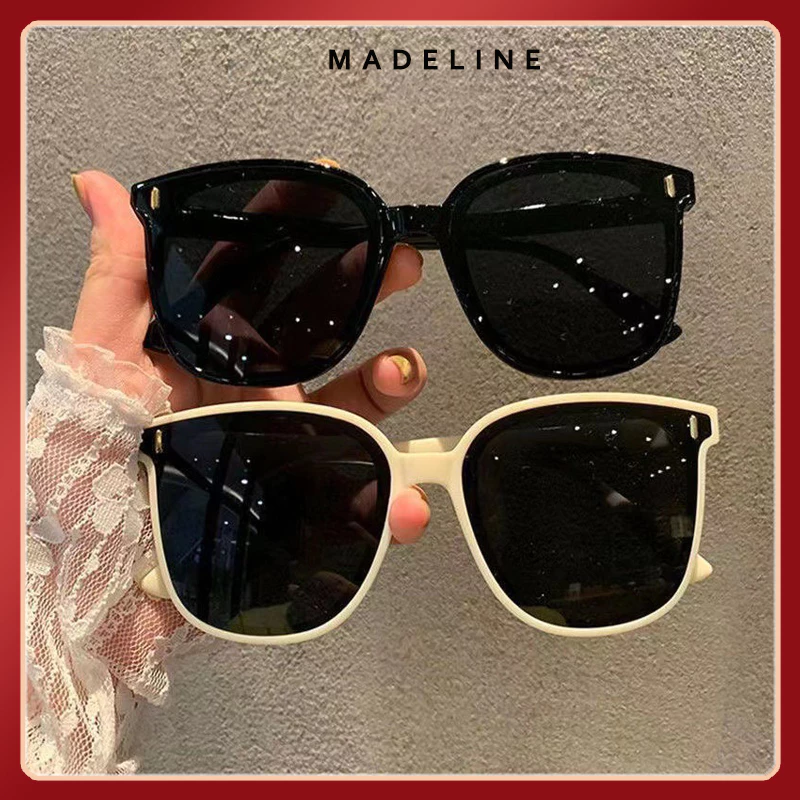 Kính râm nam nữ Madeline KM6 gọng vuông thời trang chống tia UV400 thời trang Hàn Quốc