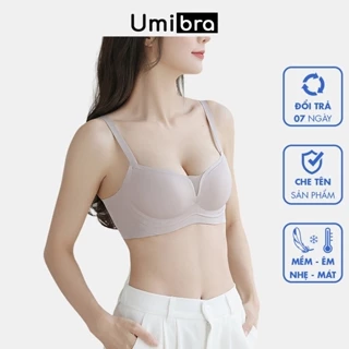 Áo Lót Không Gọng Đệm Dày 2cm Nâng Ngực Phối Ren Umibra AN45