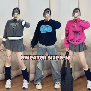 O-1 ÁO SWEATER SIZE S M 2HAND UNISEX ĐƯỢC CHỌN MẪU