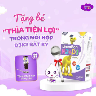 (Hàng  Chính  Hãng )LineaBon K2D3 10ml Tăng Chiều Cao Cho Bé