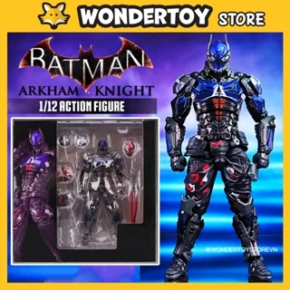 Mô hình DC Revoltech Amazing Yamaguchi Batman Arkham Knight 1/12 Action Figure (Tặng kèm Base) (F)