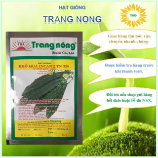 10gr Hạt giống mướp đắng (khổ qua gai nhỏ) F1 Trang Nông