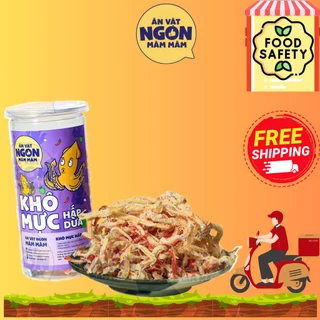 Khô mực hấp nước dừa Măm Măm hộp 250g Đồ ăn vặt siêu ngon - Món ngon mỗi ngày