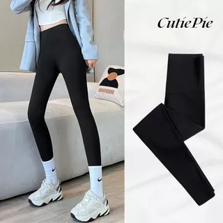 Quần legging dài gen bụng lưng cao chất liệu su đúc cao cấp siêu nâng mông ôm dáng - CUTIE PIE