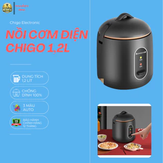 NỒI CƠM CHIGO/ Nồi Chiên Không Dầu Camel 10L 1500W - Chống Dính, Hẹn Giờ, Điều Chỉnh Nhiệt - Xanh/Đen