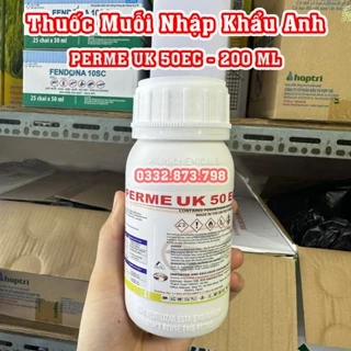 Thuốc Diệt Muỗi Perme UK 50EC - Nhập Khẩu Anh Quốc - Chai 200 ML