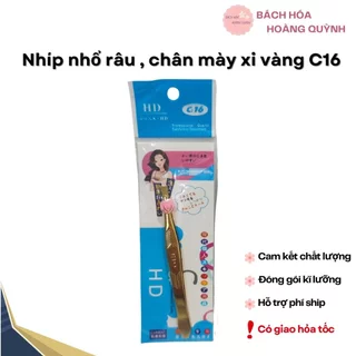 Nhíp xi vàng đa năng - nhổ râu, nhổ lông mày, nhổ lông nách