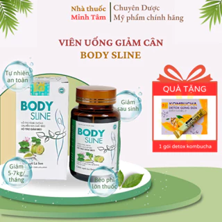 Viên uống giảm cân cấp tốc Body Sline, Viên thảo mộc giảm cân nhanh an toàn hiệu quả chính hãng, hộp 30 viên