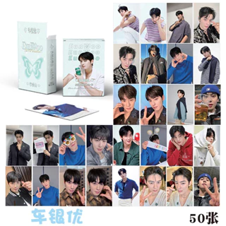 bộ thẻ bo góc in hologram hình Cha Eun Woo hình mới sắc nét