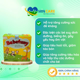 Babefuny - Siro giúp bé Ăn Ngon Miệng - Nâng Cao Sức Đề Kháng - Tăng Cường Sức Khỏe