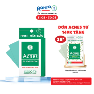 Phim Thấm Dầu Acnes Oil Remover Film 50 Tờ