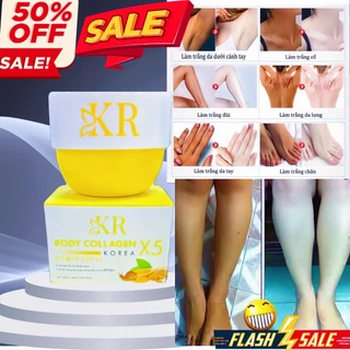 [KEM BODY TRẮNG DA CAO CẤP COLAGEN X5] Chống Nắng Khử Mùi K Bết K Rít Lộ Vân K Trôi Khi Đi Biển SPF 50+