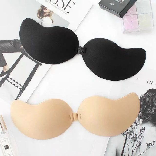 Miếng Dán Ngực Silicone Cài Trước Hình Quả Xoài Siêu BÁM- TẠO KHE- ĐẨY NGỰC Bra04
