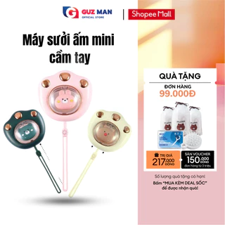 S51 - Máy Sưởi Ấm Mini METIS Cầm Tay Đa Năng Hình Chân Mèo Nhỏ Gọn Pin Sạc 2400Mah 4 Tiếng Sử Dụng