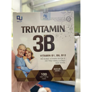 TRIVITAMIN 3B BỔ SUNG VITAMIN B1 B6 B12 CHO CƠ THỂ