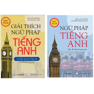 Sách - Giải thích ngữ pháp tiếng anh - Ngữ pháp tiếng anh (Mai Lan Hương) (Lẻ, Trọn bộ)