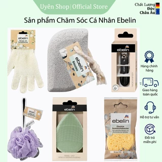 Sản phẩm Chăm Sóc Cá Nhân Ebelin: Găng tay tắm, Miếng Rửa Mặt, Bấm móng tay, Bông Tắm, Bọt Biển