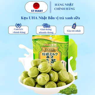 KẸO UHA TRÀ XANH ( Mua 6 tặng 1)