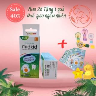 Xịt chống sâu răng Midkid cho bé từ 1 tuổi giúp làm sạch và bảo vệ men răng,ngăn ngừa mảng bám ố vàng