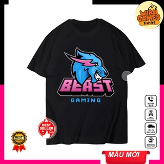 Áo Mr Beast - Áo YouTube Mr Beast 4 mẫu mới, chất cotton co giãn 4 chiều thoáng mát