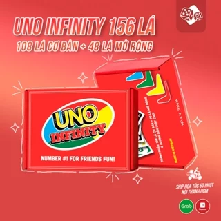 Bài UNO INFINITY 184 LÁ (hộp đỏ)