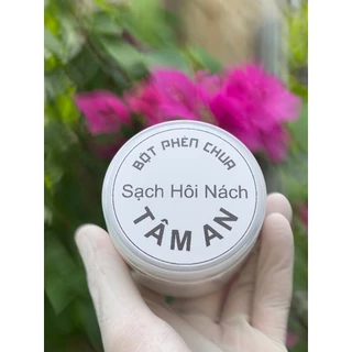 100gr Bột phèn chua chưng cất nguyên chất - Sạch hôi nách hôi chân - Hết thâm nách hiệu quả - Khử mùi hôi nách hôi chân