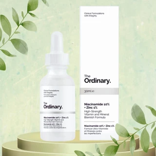 Tinh chất Serum The Ordinary Niacinamide 10% + Zinc 1% 30ml