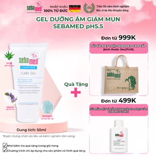 Gel dưỡng ẩm chăm sóc, bảo vệ da Sebamed Clear Face Care Gel pH5.5 (50ml)