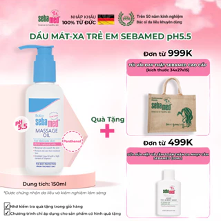 Dầu mát-xa trẻ em Baby Sebamed Soomthing Massage Oil pH5.5 (150ml)