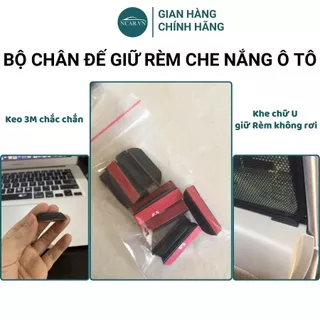 Bộ Chân Đế Giữ Rèm Che Nắng Ô Tô