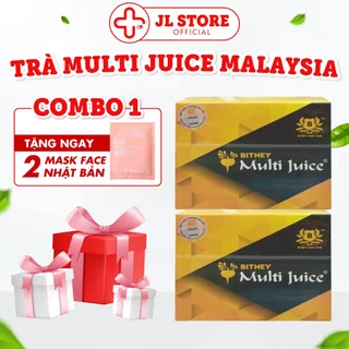 [ 1 HỘP ] Trà Multi Juice Malaysia Thúc Đẩy Quá Trình Tuần Hoàn Máu, Kích Thích Trí Não, Cân Bằng Sinh Lý Nam Nữ