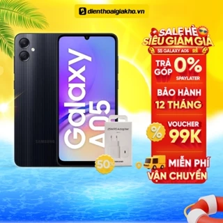 [Chưa Kích BH] Điện Thoại Samsung Galaxy A05 (4GB/128GB) Chính Hãng - Bảo Hành 12 Tháng