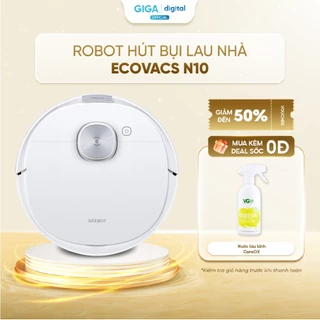 Robot Hút Bụi Lau Nhà Ecovacs Deebot N10 - Mẫu Mới Nhất 2023