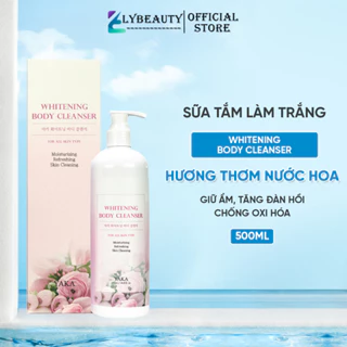 Sữa tắm trắng da, hương thơm nước hoa làm trắng sáng da an toàn không gây kích ứng YAKA Whitening Body Cleanser