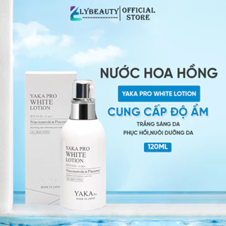 Nước hoa hồng cấp ẩm & làm trắng da cải thiện da nám xỉn màu YAKA PRO White Lotion