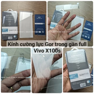 Kính cường lực GOR Vivo X100s trong suốt