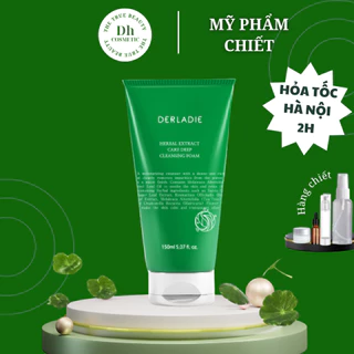 Sữa rửa mặt tràm trà Derladie Herbal Extract Care Deep Cleansing Foam 150ml