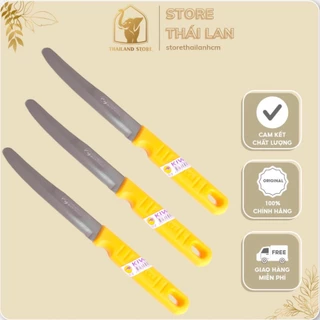 [COMBO 3 CÂY] CÁN VÀNG - Dao Kiwi Thái Lan Đầu Tròn Chính Hãng Thái Lan