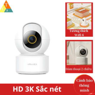 Camera giám sát ip C22 Xiaomi, sắc nét 5MP 3K, cảnh báo thông minh AI quốc tế