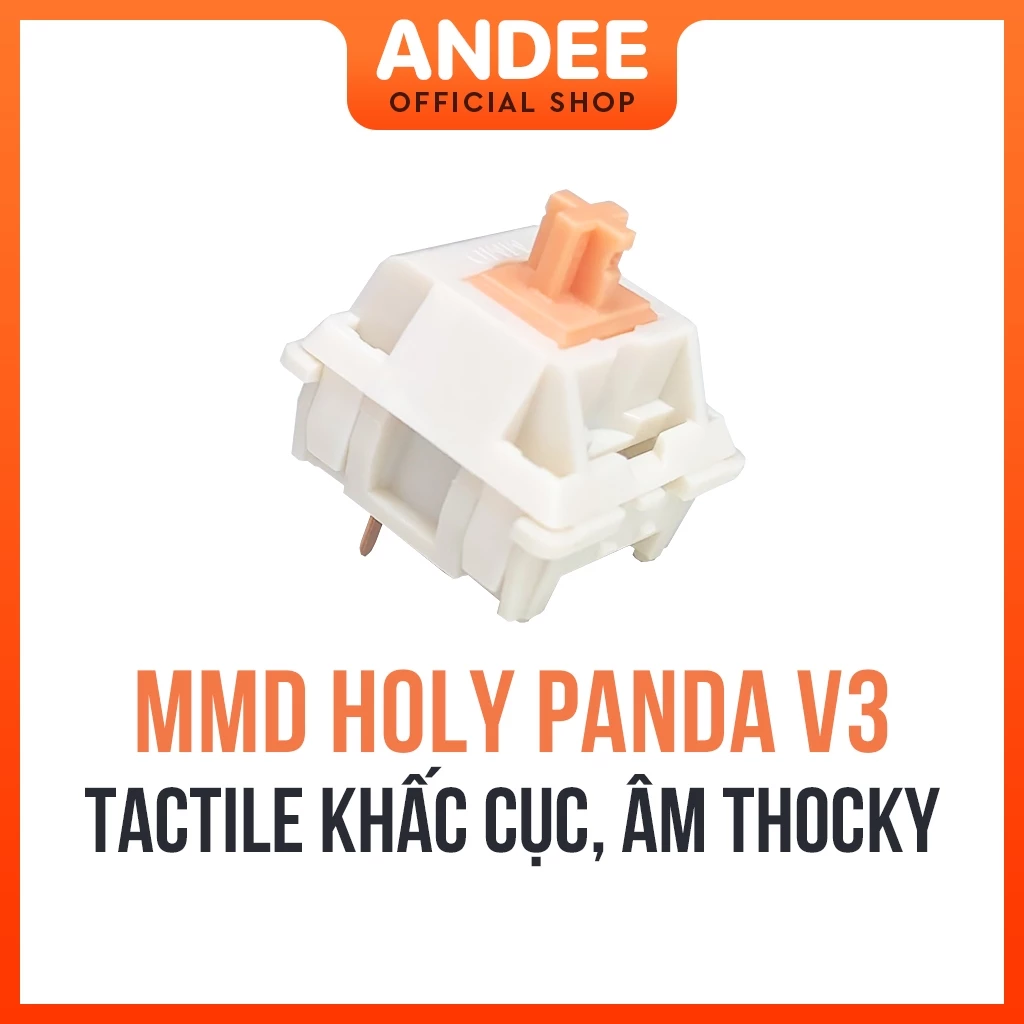Switch MMD Holy Panda v3 3 pin bán lẻ công tắc phím cơ giá rẻ chất lượng cao