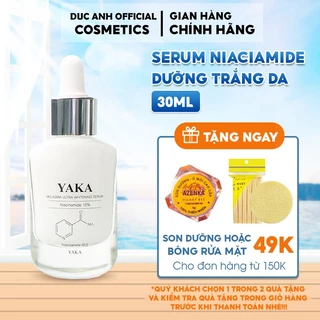 Serum Niaciamide 10% mờ thâm nám, dưỡng trắng da cấp ẩm và chống lão hóa YAKA  MELASMA WHITENING SERUM 30ml - DA24