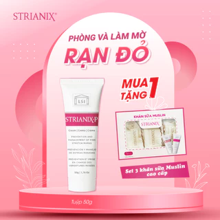 Kem Chống Rạn Da STRIANIX-P 50g, 100g Phòng Và Làm Mờ RẠN Đỏ Cho Phụ Nữ Mang Thai, Sau Sinh Kèm Quà Tặng