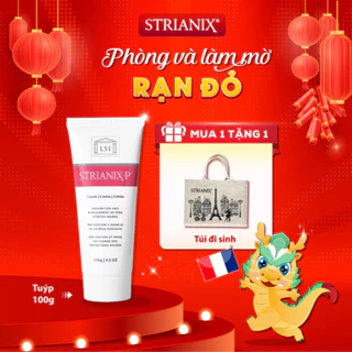 Kem Chống Rạn Da STRIANIX-P 100g Ngăn Ngừa Và Làm Mờ Rạn Đỏ Nhập Khẩu Từ Pháp Hiệu Quả Rõ Từ 30 Ngày + Quà Tặng túi