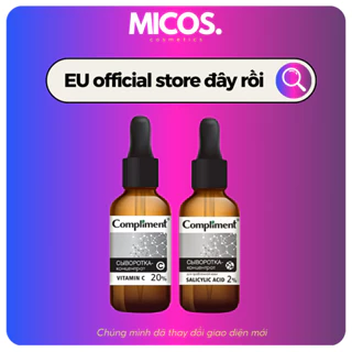 Serum Compliment 2% BHA Giảm Dầu, Giảm Mụn / 20% Vitamin C Sáng Da Mờ Thâm - MICOS