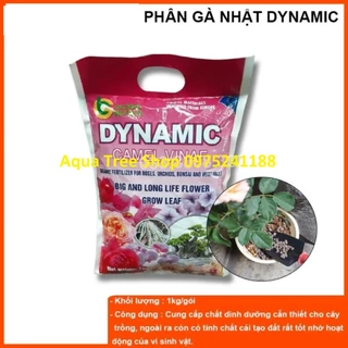 Phân bón hữu cơ Dynamic Organic 3-4-3 (Nhật Bản) - Phân Gà Nhật - Tốt cho mọi loại cây trồng (1kg)