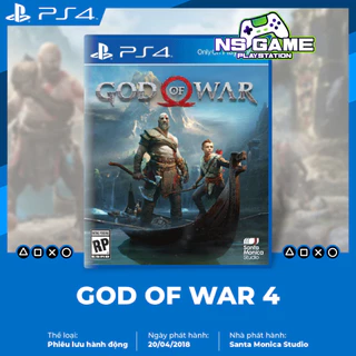 Đĩa Game PS4 : God Of War 4